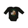 thumbnail image 1 of Inktastic I Love My Farm with Happy Farm Animals Boys or Girls Long Sleeve Baby Bodysuit, 1 of 5