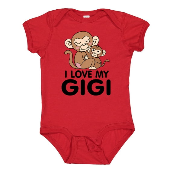 Inktastic I Love My Gigi Boys or Girls Baby Bodysuit