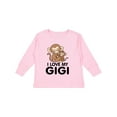 thumbnail image 1 of Inktastic I Love My Gigi Boys or Girls Long Sleeve Toddler T-Shirt, 1 of 5