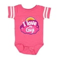 thumbnail image 1 of Inktastic I Love My Gigi Grandma Grandchild Girls Baby Bodysuit, 1 of 5