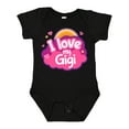 thumbnail image 1 of Inktastic I Love My Gigi Grandma Grandchild Girls Baby Bodysuit, 1 of 5