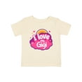 thumbnail image 1 of Inktastic I Love My Gigi Grandma Grandchild Girls Baby T-Shirt, 1 of 5