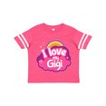 thumbnail image 1 of Inktastic I Love My Gigi Grandma Grandchild Girls Toddler T-Shirt, 1 of 5