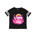 thumbnail image 1 of Inktastic I Love My Gigi Grandma Grandchild Girls Toddler T-Shirt, 1 of 5
