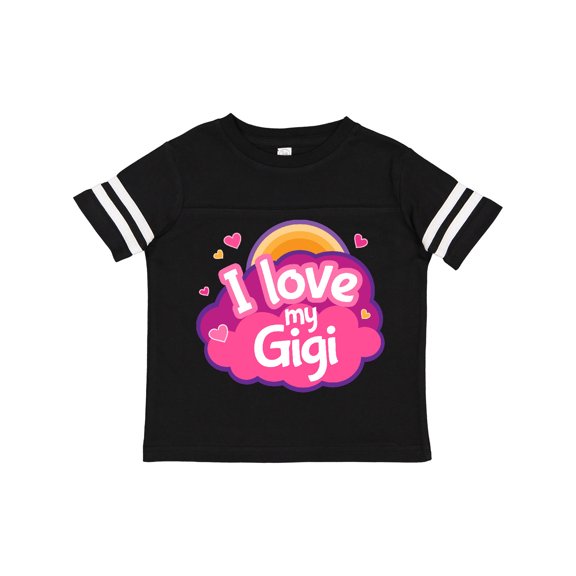 Inktastic I Love My Gigi Grandma Grandchild Girls Toddler T-Shirt