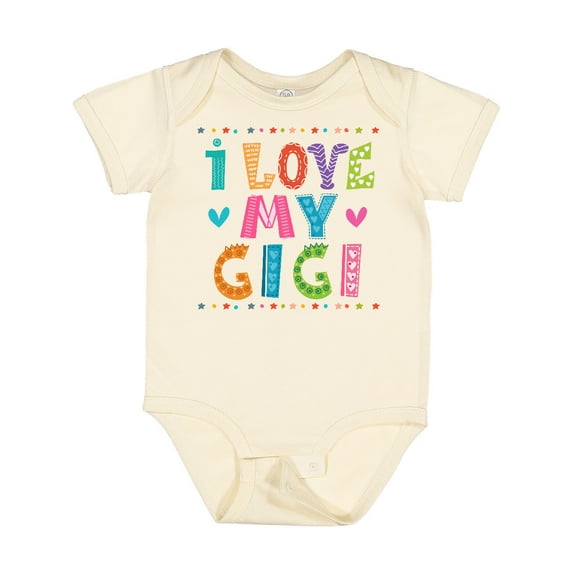 Inktastic I Love My Gigi for Babies Girls Baby Bodysuit