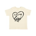 thumbnail image 1 of Inktastic I Love My Gigi in Black Chalk Heart Boys or Girls Toddler T-Shirt, 1 of 5