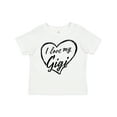 thumbnail image 1 of Inktastic I Love My Gigi in Black Chalk Heart Boys or Girls Toddler T-Shirt, 1 of 5