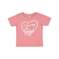 thumbnail image 1 of Inktastic I Love My Gigi in White Chalk Heart Boys or Girls Baby T-Shirt, 1 of 5
