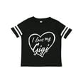 thumbnail image 1 of Inktastic I Love My Gigi in White Chalk Heart Boys or Girls Toddler T-Shirt, 1 of 5