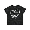 thumbnail image 1 of Inktastic I Love My Gigi in White Chalk Heart Boys or Girls Toddler T-Shirt, 1 of 5
