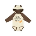 thumbnail image 1 of Inktastic I Love My Gigi to the Moon and Back Boys or Girls Long Sleeve Baby Bodysuit, 1 of 5