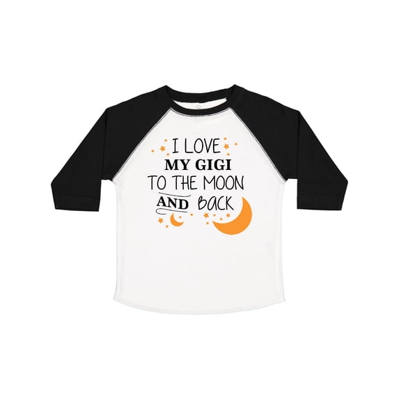 Inktastic I Love My Gigi to the Moon and Back Boys or Girls Toddler T-Shirt