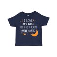 thumbnail image 1 of Inktastic I Love My Gigi to the Moon and Back Boys or Girls Toddler T-Shirt, 1 of 5