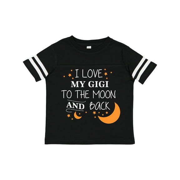 Inktastic I Love My Gigi to the Moon and Back Boys or Girls Toddler T-Shirt