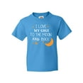 thumbnail image 1 of Inktastic I Love My Gigi to the Moon and Back Youth T-Shirt, 1 of 5