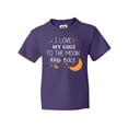 thumbnail image 1 of Inktastic I Love My Gigi to the Moon and Back Youth T-Shirt, 1 of 5