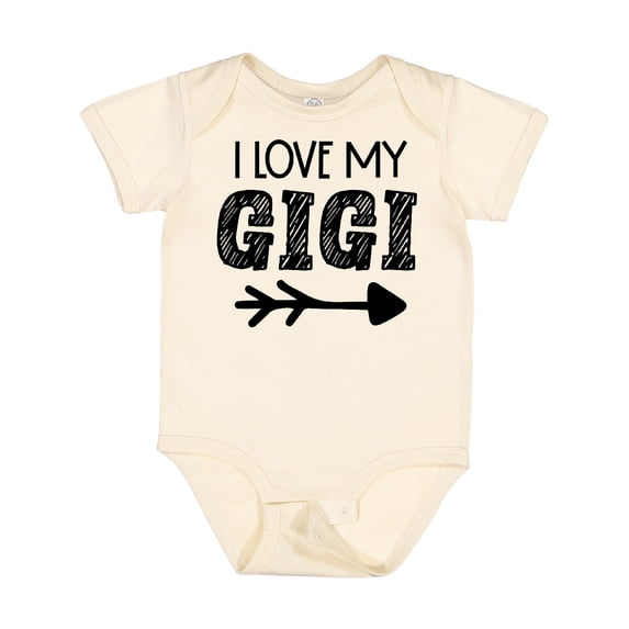 Inktastic I Love My Gigi with Arrow Boys or Girls Baby Bodysuit