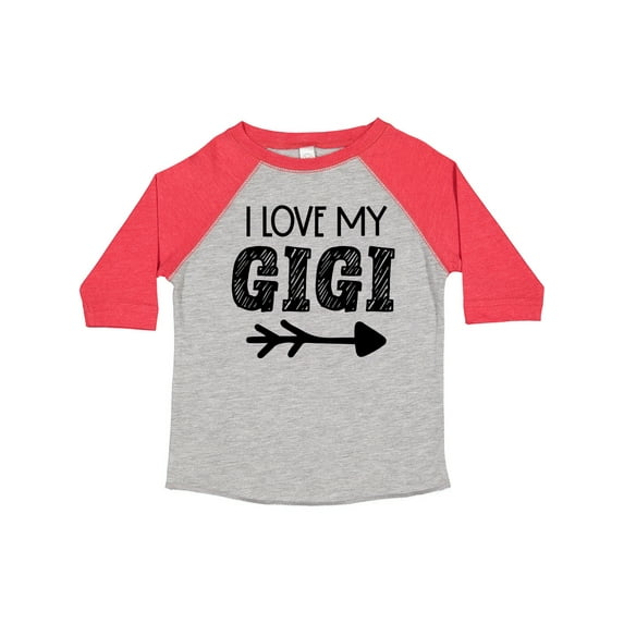 Inktastic I Love My Gigi with Arrow Boys or Girls Toddler T-Shirt