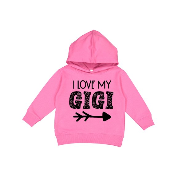 Inktastic I Love My Gigi with Arrow Toddler Hoodie