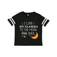 thumbnail image 1 of Inktastic I Love My Glamma To The Moon and Back Boys or Girls Toddler T-Shirt, 1 of 5