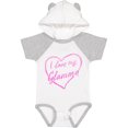 thumbnail image 1 of Inktastic I Love My Glamma in Pink Chalk Heart Boys or Girls Baby Bodysuit, 1 of 5