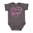 thumbnail image 1 of Inktastic I Love My Glamma in Pink Chalk Heart Boys or Girls Baby Bodysuit, 1 of 5