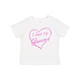 thumbnail image 1 of Inktastic I Love My Glamma in Pink Chalk Heart Boys or Girls Baby T-Shirt, 1 of 5