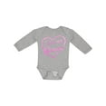 thumbnail image 1 of Inktastic I Love My Glamma in Pink Chalk Heart Boys or Girls Long Sleeve Baby Bodysuit, 1 of 5