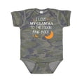 thumbnail image 1 of Inktastic I Love My Glamma to the Moon and Back Boys or Girls Baby Bodysuit, 1 of 5