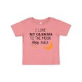 thumbnail image 1 of Inktastic I Love My Glamma to the Moon and Back Boys or Girls Baby T-Shirt, 1 of 5