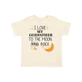 thumbnail image 1 of Inktastic I Love My Godfather to the Moon and Back Boys or Girls Toddler T-Shirt, 1 of 5