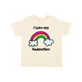 thumbnail image 1 of Inktastic I Love My Godmother Boys or Girls Toddler T-Shirt, 1 of 5
