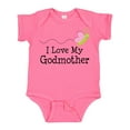thumbnail image 1 of Inktastic I Love My Godmother Girls Baby Bodysuit, 1 of 5
