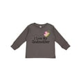 thumbnail image 1 of Inktastic I Love My Godmother Girls Long Sleeve Toddler T-Shirt, 1 of 5