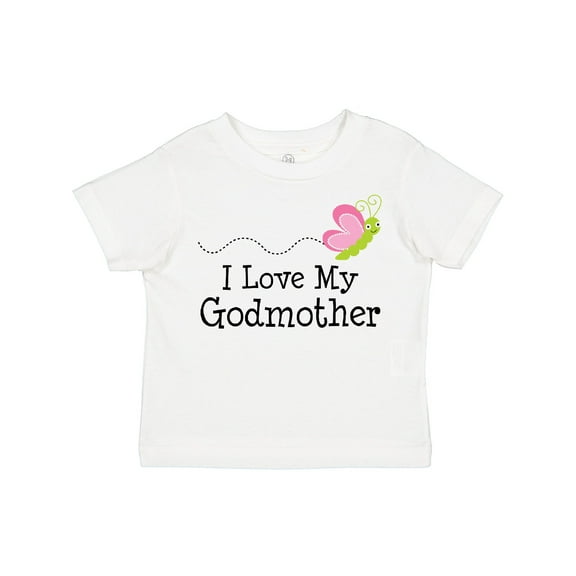 Inktastic I Love My Godmother Girls Toddler T-Shirt