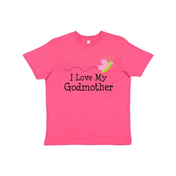 Inktastic I Love My Godmother Youth T-Shirt