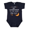 thumbnail image 1 of Inktastic I Love My Godmother to the Moon and Back Boys or Girls Baby Bodysuit, 1 of 5