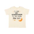 thumbnail image 1 of Inktastic I Love My Godmother to the Moon and Back Boys or Girls Toddler T-Shirt, 1 of 5