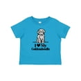 thumbnail image 1 of Inktastic I Love My Goldendoodle Dog Boys or Girls Baby T-Shirt, 1 of 5