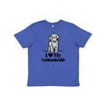 thumbnail image 1 of Inktastic I Love My Goldendoodle Dog Youth T-Shirt, 1 of 5
