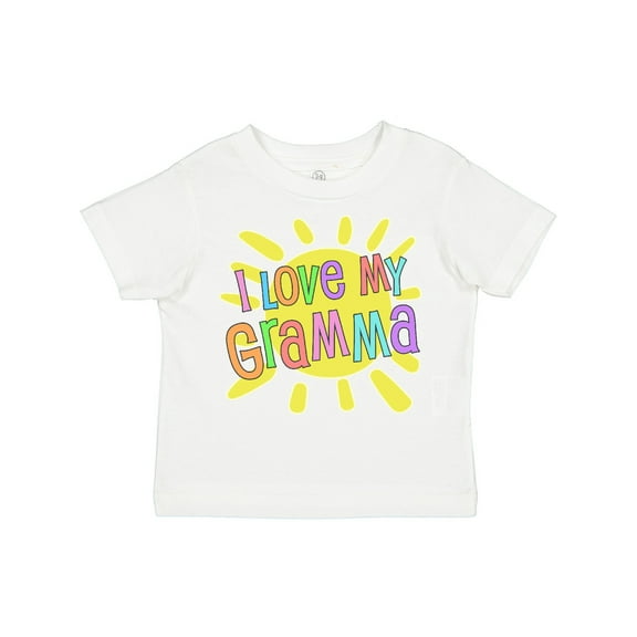 Inktastic I Love My Gramma- Sun and Rainbow Letters Boys or Girls Toddler T-Shirt