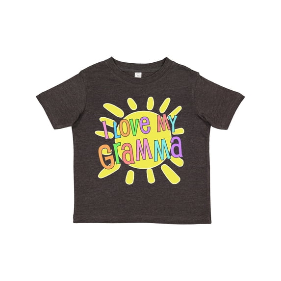 Inktastic I Love My Gramma- Sun and Rainbow Letters Boys or Girls Toddler T-Shirt