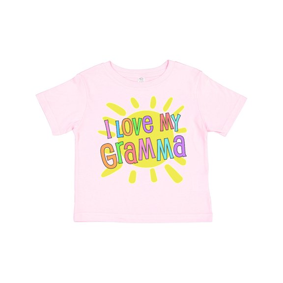 Inktastic I Love My Gramma- Sun and Rainbow Letters Boys or Girls Toddler T-Shirt