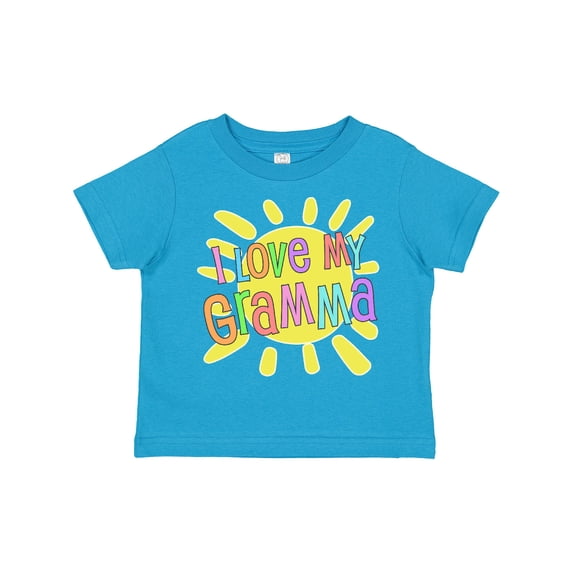 Inktastic I Love My Gramma- Sun and Rainbow Letters Boys or Girls Toddler T-Shirt