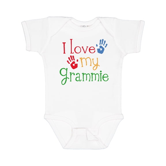 Inktastic I Love My Grammie Boys or Girls Baby Bodysuit