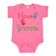 thumbnail image 1 of Inktastic I Love My Grammie Boys or Girls Baby Bodysuit, 1 of 5