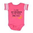 thumbnail image 1 of Inktastic I Love My Grammie to the Moon and Back Boys or Girls Baby Bodysuit, 1 of 5