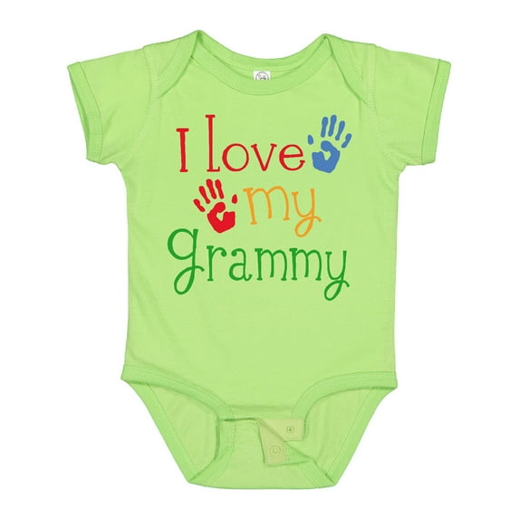 Inktastic I Love My Grammy Boys or Girls Baby Bodysuit