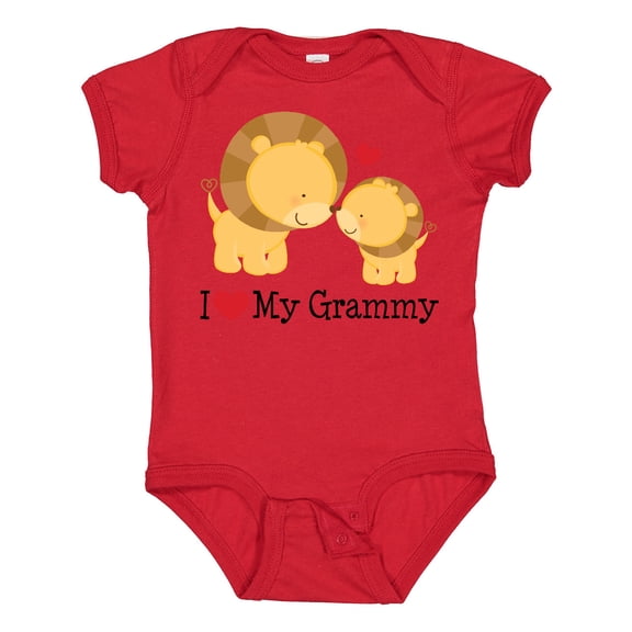Inktastic I Love My Grammy Boys or Girls Baby Bodysuit
